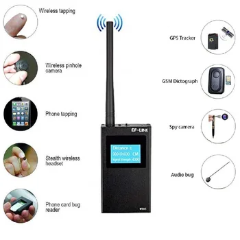 GPS gsm tracker camaras espias escondidas wiretap device spy gadgets detector 800-2400MHz radio scanner anti-spy bug detector
GPS gsm tracker camaras espias escondidas wiretap device spy gadgets detector 800-2400MHz radio scanner anti-spy bug detector