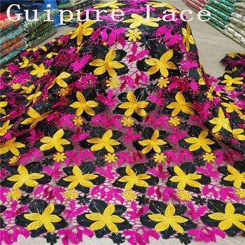 2020 Latest Guipure Lace Cord Lace Embroiderey French African Cord Lace Fabric High Quality Nigeria Lace Fabric For Wedding HL11
2020 Latest Guipure Lace Cord Lace Embroiderey French African Cord Lace Fabric High Quality Nigeria Lace Fabric For Wedding HL11