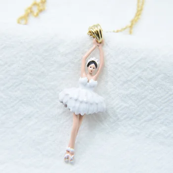2020 Real New Tin Women Moana Kolye Collares French Manual Enamel Chief Designer Swan Lake Ballet Girl Gentle Necklace
2020 Real New Tin Women Moana Kolye Collares French Manual Enamel Chief Designer Swan Lake Ballet Girl Gentle Necklace