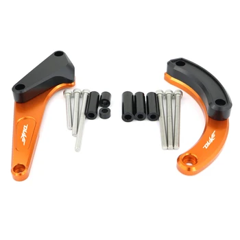 Crash Protector For KTM Duke 790 2018 2019 CNC Aluminum and POM Motorcycle Stator Engine Cover Guard Protector Frame Slider 
Crash Protector For KTM Duke 790 2018 2019 CNC Aluminum and POM Motorcycle Stator Engine Cover Guard Protector Frame Slider