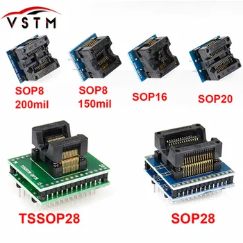 AdapterTSSOP28 SSOP28 SOP28-DIP28 adapter SOP20 SOP16 SOP8 150mil 200mil to DIP8 adapter compatible tssop20 ssop20 tssop8 socket
AdapterTSSOP28 SSOP28 SOP28-DIP28 adapter SOP20 SOP16 SOP8 150mil 200mil to DIP8 adapter compatible tssop20 ssop20 tssop8 socket