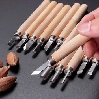 Doersupp Wood Carving Chisels Knife 3/8/12pcs/Set For Basic Wood Cut Professional DIY Tools and Woodworking Gouges Hand Tools
Doersupp Wood Carving Chisels Knife 3/8/12pcs/Set For Basic Wood Cut Professional DIY Tools and Woodworking Gouges Hand Tools