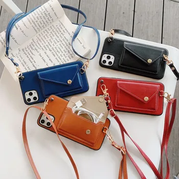 Luxury Crossbody Case for Coque iPhone 6 6S 7 8 Plus 11 pro Max XR X XS MAX Funda Long Chain Leather Card slot Wallet Cover
Luxury Crossbody Case for Coque iPhone 6 6S 7 8 Plus 11 pro Max XR X XS MAX Funda Long Chain Leather Card slot Wallet Cover