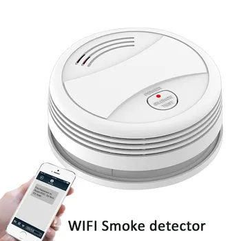 Smoke Detector Tuya App wifi phone push Fire Protection Sensor Independent Smoke Alarm Fire Alarm wifi rookmelder wifi wireless
Smoke Detector Tuya App wifi phone push Fire Protection Sensor Independent Smoke Alarm Fire Alarm wifi rookmelder wifi wireless