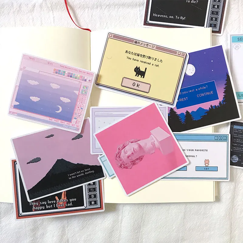 16Pcs/Set Vintage Cyber Space Sticker DIY Craft Scrapbooking Album Junk Journal Planner Decorative Stickers
16Pcs/Set Vintage Cyber Space Sticker DIY Craft Scrapbooking Album Junk Journal Planner Decorative Stickers