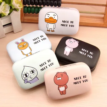 Random pattern Leather cute cartoon contact lens case contact lens with mirror storage box Lens container gift Eye contacts case
Random pattern Leather cute cartoon contact lens case contact lens with mirror storage box Lens container gift Eye contacts case