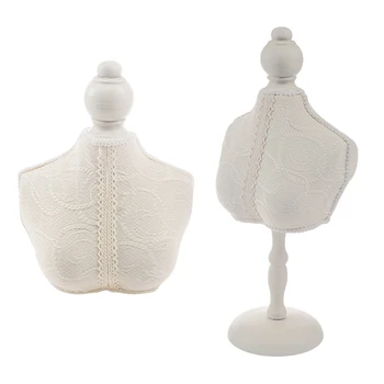 Vintage Wooden Lace White Mannequin Jewelry Rack Frame Hanging Necklace Bangle Holder Jewelry Stand Chest Models
Vintage Wooden Lace White Mannequin Jewelry Rack Frame Hanging Necklace Bangle Holder Jewelry Stand Chest Models