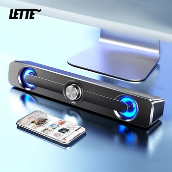 Soundbar Bluetooth Speaker USB Powered Computer Speaker Combo 3W Wireless Subwoofer 3.5mm AUX Input Clumn
Soundbar Bluetooth Speaker USB Powered Computer Speaker Combo 3W Wireless Subwoofer 3.5mm AUX Input Clumn