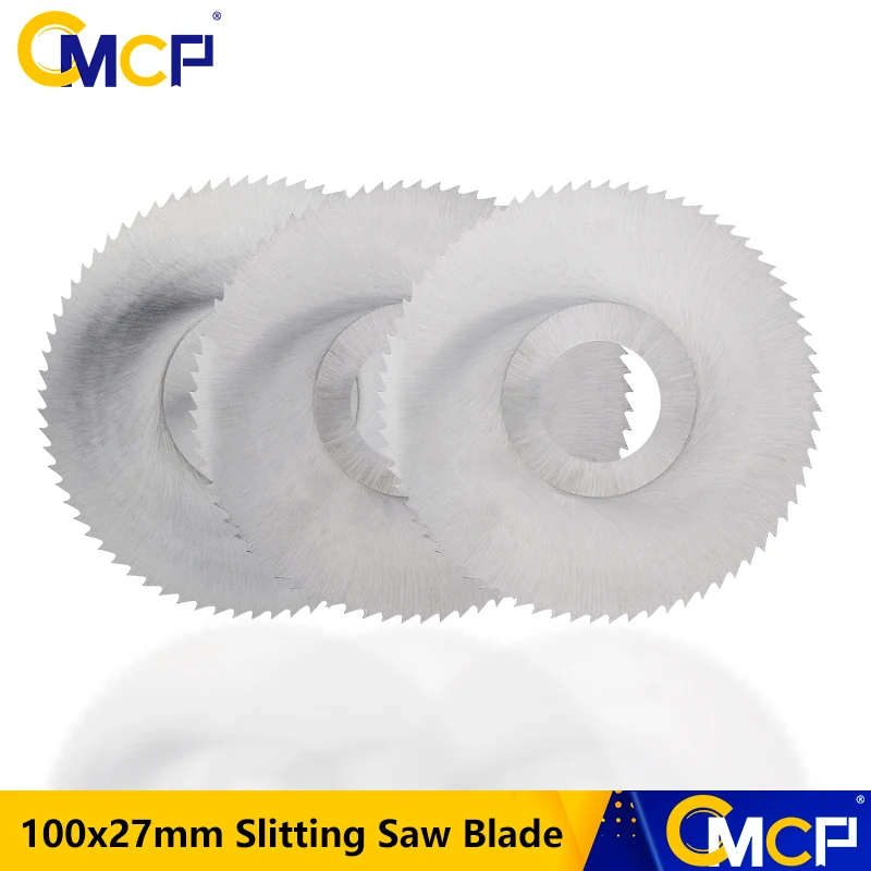 CMCP Wood Metal Cutting Disc 100x27mm Slitting Saw Blade 40/72T HSS Milling Cutter 0.8-3.5mm Thickness Circular Saw Blade
CMCP Wood Metal Cutting Disc 100x27mm Slitting Saw Blade 40/72T HSS Milling Cutter 0.8-3.5mm Thickness Circular Saw Blade