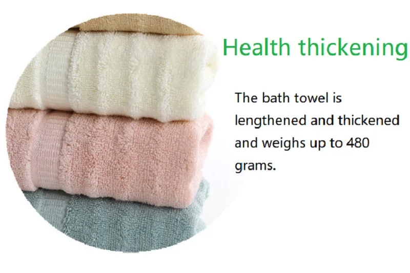 bamboo fiber wave pattern thicken to increase adult simple bath