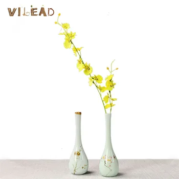 VILEAD 2 Styles Blue And White Porcelain Vase Hand-painted Antique Vase Classical Home Decor Accessories Crafts Dried Flowers
VILEAD 2 Styles Blue And White Porcelain Vase Hand-painted Antique Vase Classical Home Decor Accessories Crafts Dried Flowers