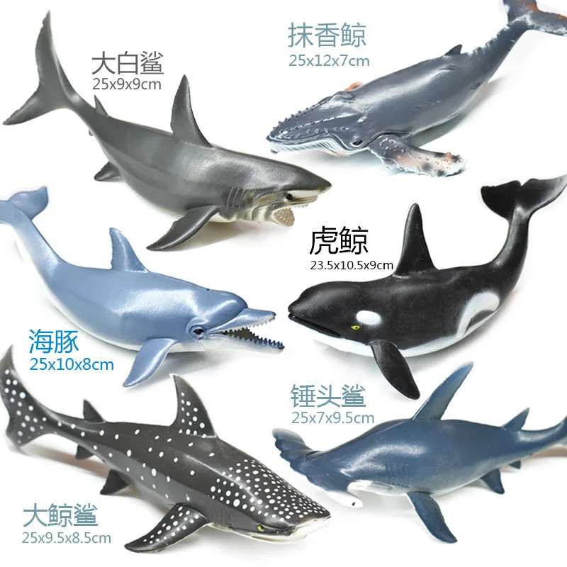 Cross-Border Model Large Size Sperm Whale Jaws Fish Killer Whale Dolphin Marine Organism Animal Model Toy 
Cross-Border Model Large Size Sperm Whale Jaws Fish Killer Whale Dolphin Marine Organism Animal Model Toy