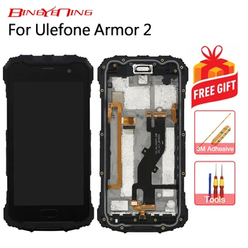 BingYeNing New Original For Ulefone Armor 2 Touch Screen+LCD Display+Frame Assembly Replacement
BingYeNing New Original For Ulefone Armor 2 Touch Screen+LCD Display+Frame Assembly Replacement