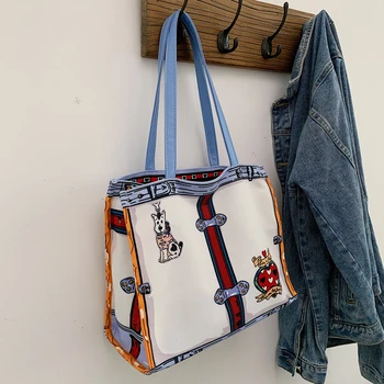 Canvas Tote Bag Environmental Reusable Shopping Bag Good Quality Printing Canvas Fabric Bag Women Shoulder Large Capacity Bag
Canvas Tote Bag Environmental Reusable Shopping Bag Good Quality Printing Canvas Fabric Bag Women Shoulder Large Capacity Bag
