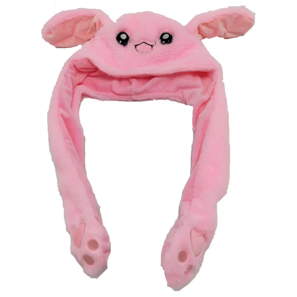 Novelty Cute Rabbit Ear Shape Hat Can Move Airbag Magnet Cap Plush Gift Dance Toy Velvet Unisex Best Gift
Novelty Cute Rabbit Ear Shape Hat Can Move Airbag Magnet Cap Plush Gift Dance Toy Velvet Unisex Best Gift