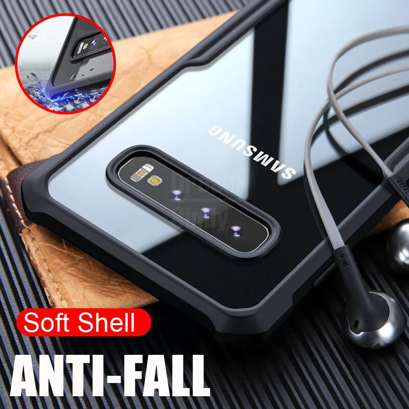 Practical Silicone Shockproof Anti-fall Airbag Cover for Samsung Galaxy Note8 9 S10 S8 S9 Plus S10e Soft Glass Cover Phone Case
Practical Silicone Shockproof Anti-fall Airbag Cover for Samsung Galaxy Note8 9 S10 S8 S9 Plus S10e Soft Glass Cover Phone Case