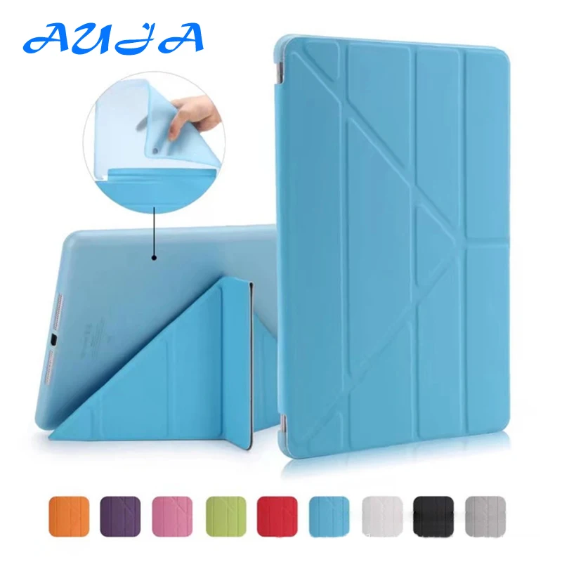 

AUJA PU Leather Case For Ios Pad Air Pro 9.7 10.2 10.5 11 12.9 2018 2020 Mini 1 2 3 4 5 Shookproof TPU Full Cover Case Ultrathin