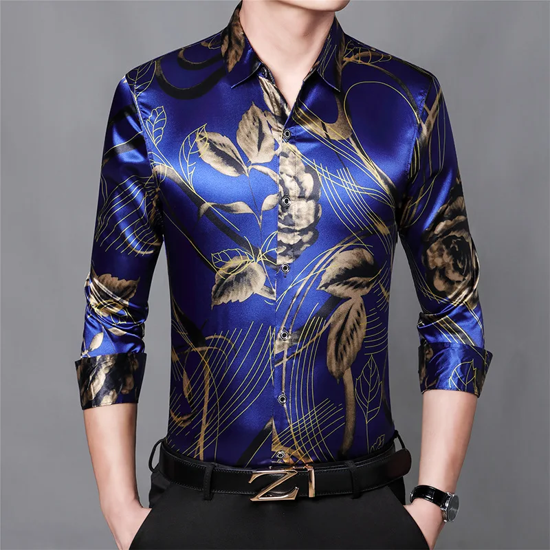 3.1 43.99、Men's Shirt New Men's Fashion Loose Long Sleeve Casual Jacquard Men's Shirt Men's Business Gentleman Shirt Middle-aged Dad
