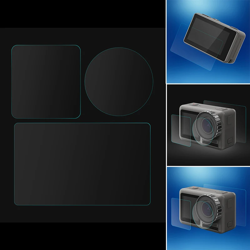 For DJI OSMO Action Tempered Glass Camera Film Protector Cover Replacement Lens Anti-Shock Practical
For DJI OSMO Action Tempered Glass Camera Film Protector Cover Replacement Lens Anti-Shock Practical