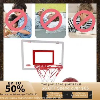 Basketball Hoop Set With Ball Steel Rim Shatterproof Backboard Indoor Mini Children Wall Toy Hanging Sports Punch Free Rebo F4A3
Basketball Hoop Set With Ball Steel Rim Shatterproof Backboard Indoor Mini Children Wall Toy Hanging Sports Punch Free Rebo F4A3