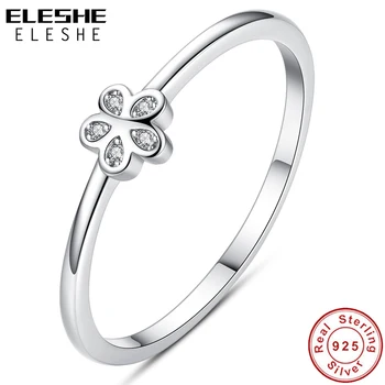 ELESHE Spring New 100% 925 Sterling Silver Daisy Flower Female Finger Rings for Women Wedding Jewelry Silver 925 Crystal Rings
ELESHE Spring New 100% 925 Sterling Silver Daisy Flower Female Finger Rings for Women Wedding Jewelry Silver 925 Crystal Rings