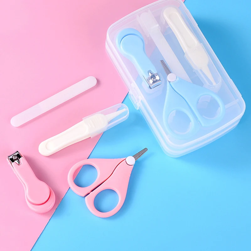 4Pcs/Set Baby Nail Care Kit Practical Nail Trimmer Set Safety Scissors Nail Clipper File Tweezers Manicure Infant Nail Care Suit
4Pcs/Set Baby Nail Care Kit Practical Nail Trimmer Set Safety Scissors Nail Clipper File Tweezers Manicure Infant Nail Care Suit