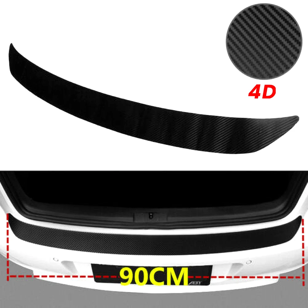 4D Car SUV Rear Bumper Guard Plate Protection Board Carbon Fiber Stickers Rubber Car Cover
4D Car SUV Rear Bumper Guard Plate Protection Board Carbon Fiber Stickers Rubber Car Cover