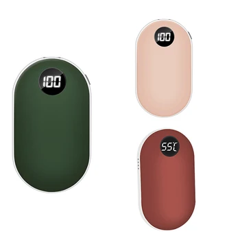 Mini Hand Warmer Power Bank 2 in 1 Double-Sided Heating LED Digital Display Aluminum Alloy Hand Warmer
Mini Hand Warmer Power Bank 2 in 1 Double-Sided Heating LED Digital Display Aluminum Alloy Hand Warmer