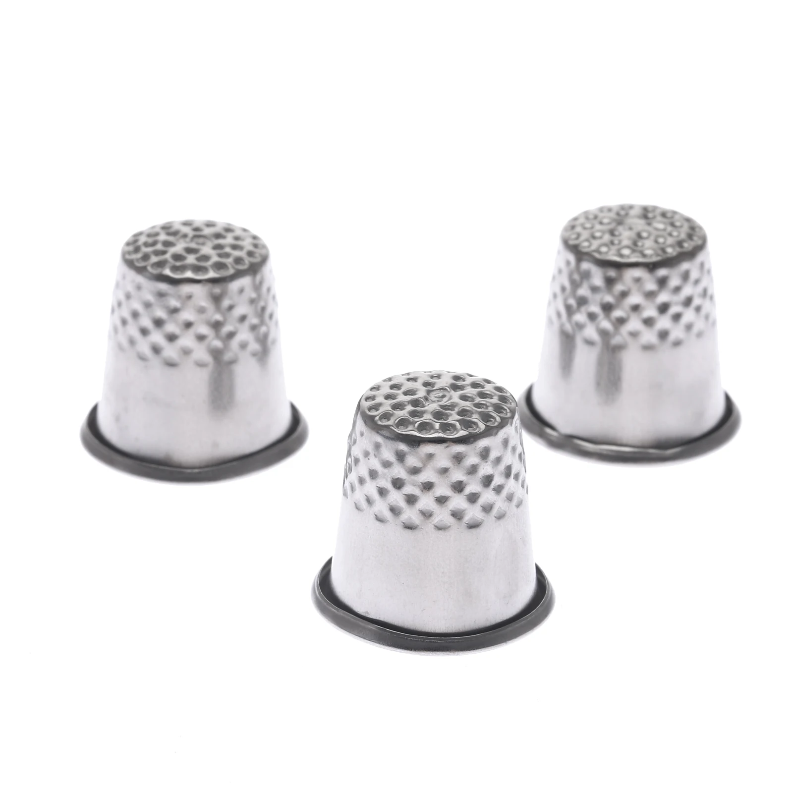 12/9/3Pcs Finger Thimble Sewing Grip Shield Protector Handworking Pin Needle Craft Tailor Hand Protection Sewing Quiting Tool
12/9/3Pcs Finger Thimble Sewing Grip Shield Protector Handworking Pin Needle Craft Tailor Hand Protection Sewing Quiting Tool