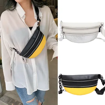 Mixed Color Fashion Women Leather Bag Chain Messenger Bag Chest Bag 2 color casual belt Zipper waistbag pouch gift for girls hot
Mixed Color Fashion Women Leather Bag Chain Messenger Bag Chest Bag 2 color casual belt Zipper waistbag pouch gift for girls hot