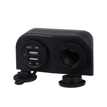 High Quality Car Boat Modification Socket Dual USB Charging Stand Base Mount Power Socket Charger Adapter Vehicle Accessory
High Quality Car Boat Modification Socket Dual USB Charging Stand Base Mount Power Socket Charger Adapter Vehicle Accessory