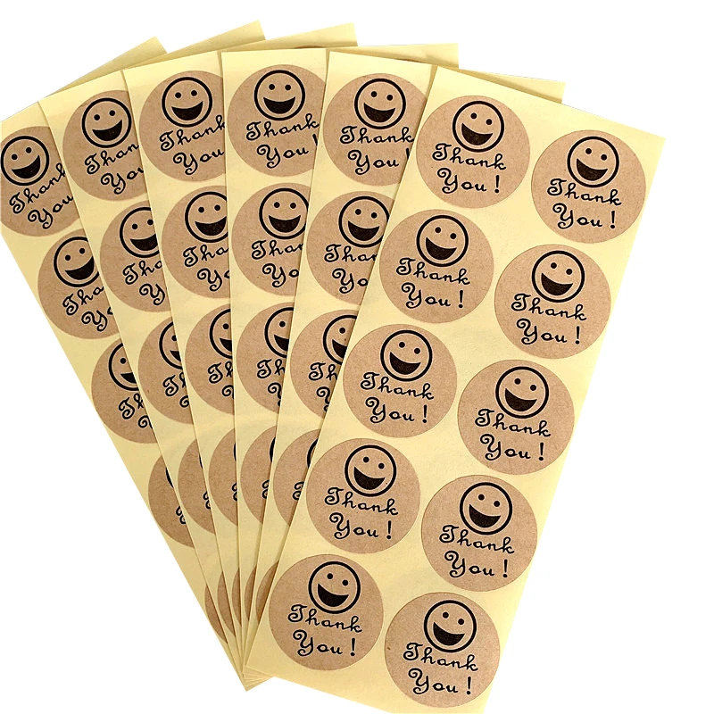 1000pcs/lot Kawaii Smiley Face Thank you Round Handmade Cake Packaging Sealing Label Kraft Sticker Baking DIY Gift Stickers
1000pcs/lot Kawaii Smiley Face Thank you Round Handmade Cake Packaging Sealing Label Kraft Sticker Baking DIY Gift Stickers