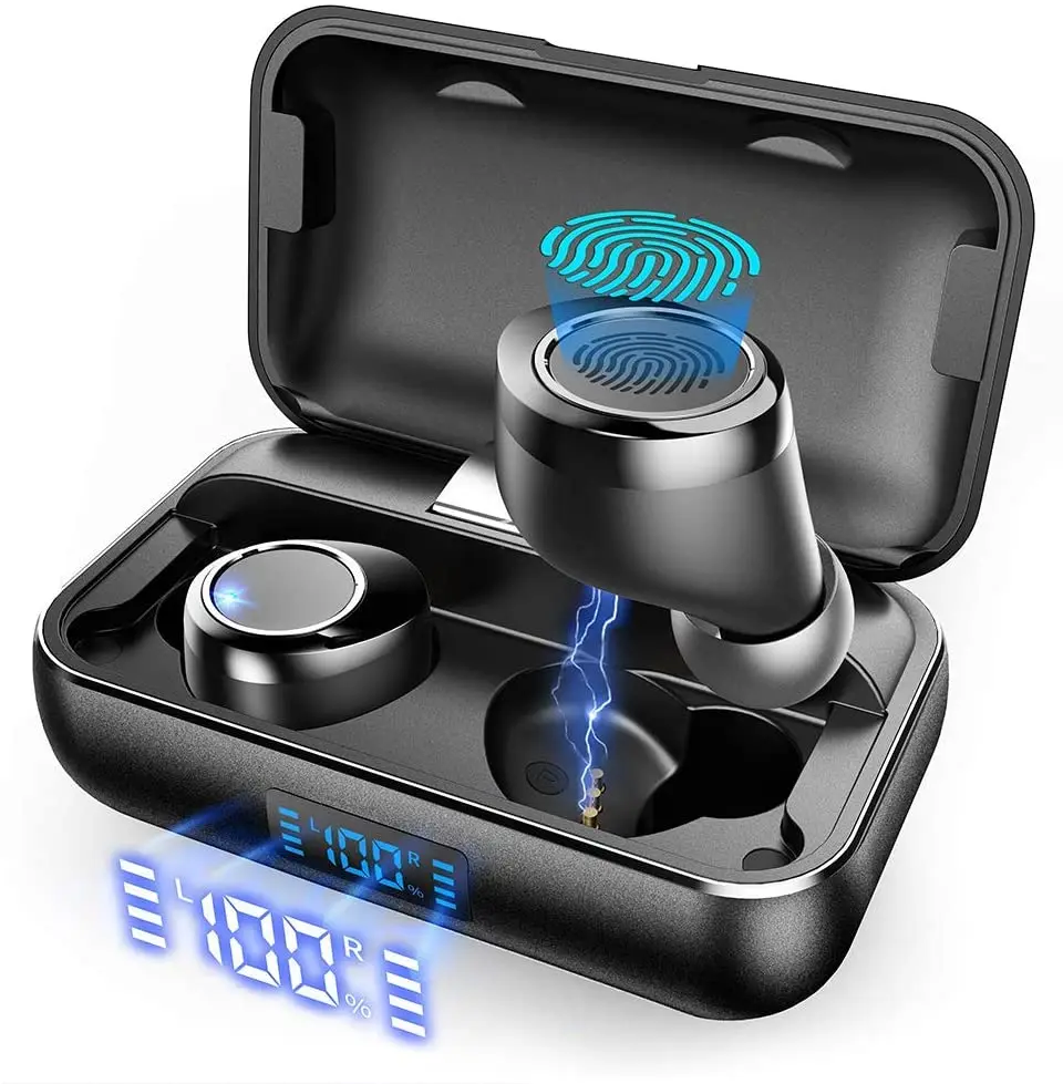 VANKYO X200 True Wireless Earbuds Bluetooth in-Ear TWS Stereo Headphones With Smart LED Display Charging Case With Deep Bass
VANKYO X200 True Wireless Earbuds Bluetooth in-Ear TWS Stereo Headphones With Smart LED Display Charging Case With Deep Bass