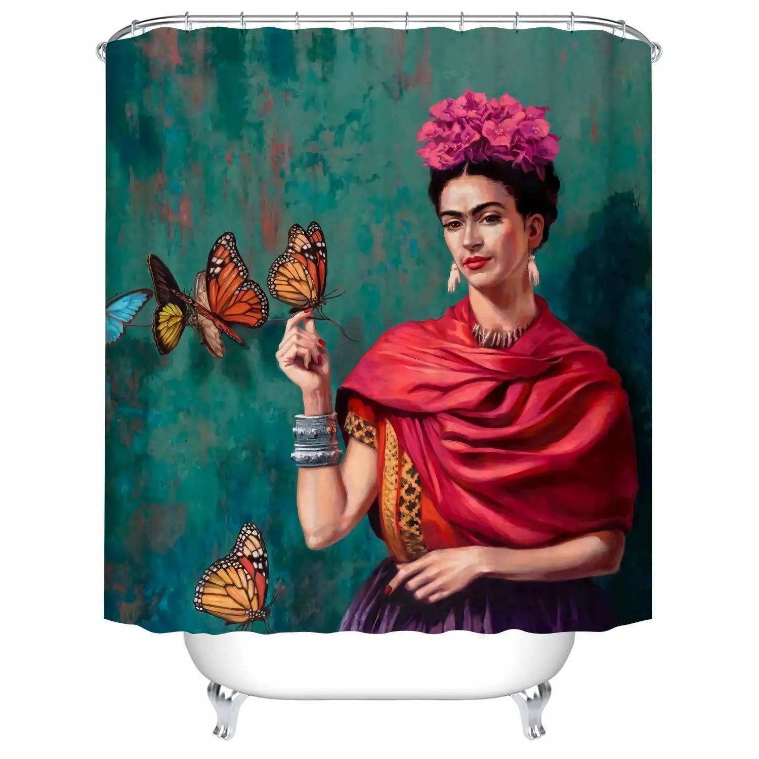 Mexican Shower Curtains Waterproof Polyester Such As Cold Water In Background Home Decor Bathroom Screen With Hooks180x200cm
Mexican Shower Curtains Waterproof Polyester Such As Cold Water In Background Home Decor Bathroom Screen With Hooks180x200cm