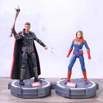 Marvel Avengers Endgame Thor Captain Marvel PVC Model Figure Toy with Light 
Marvel Avengers Endgame Thor Captain Marvel PVC Model Figure Toy with Light
