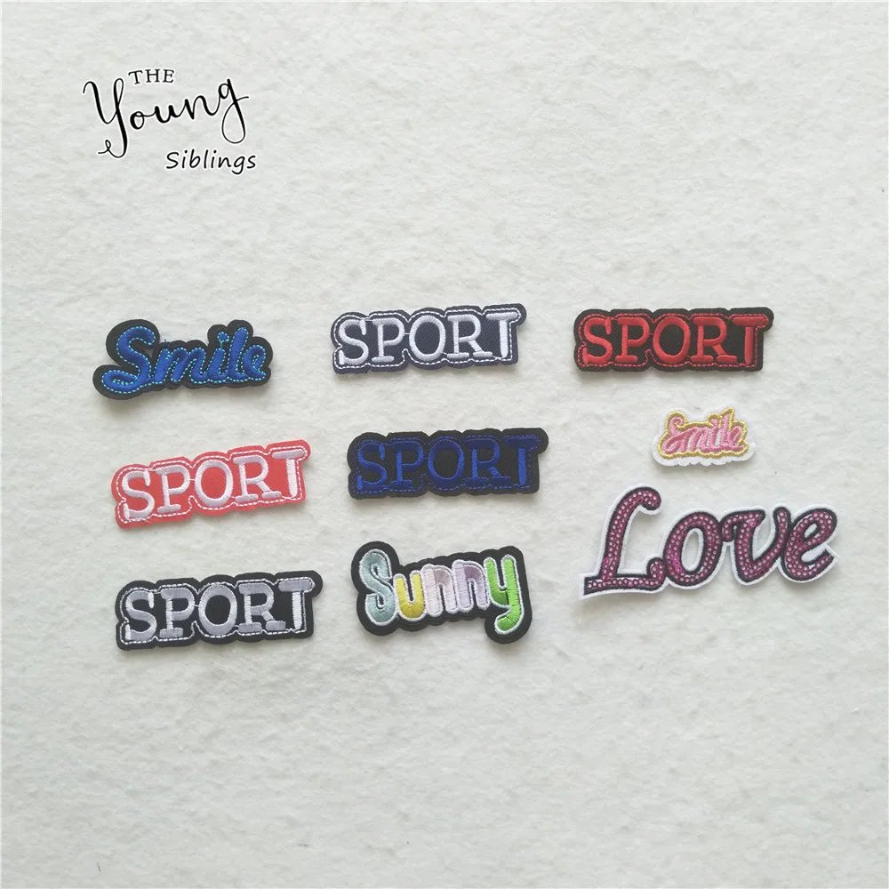 Hot sale Letter Patch YES star Iron Patches For Clothing Embroidery Sticker Strip On Clothes Sewing Jean Jacket Applique|Заплатки| |