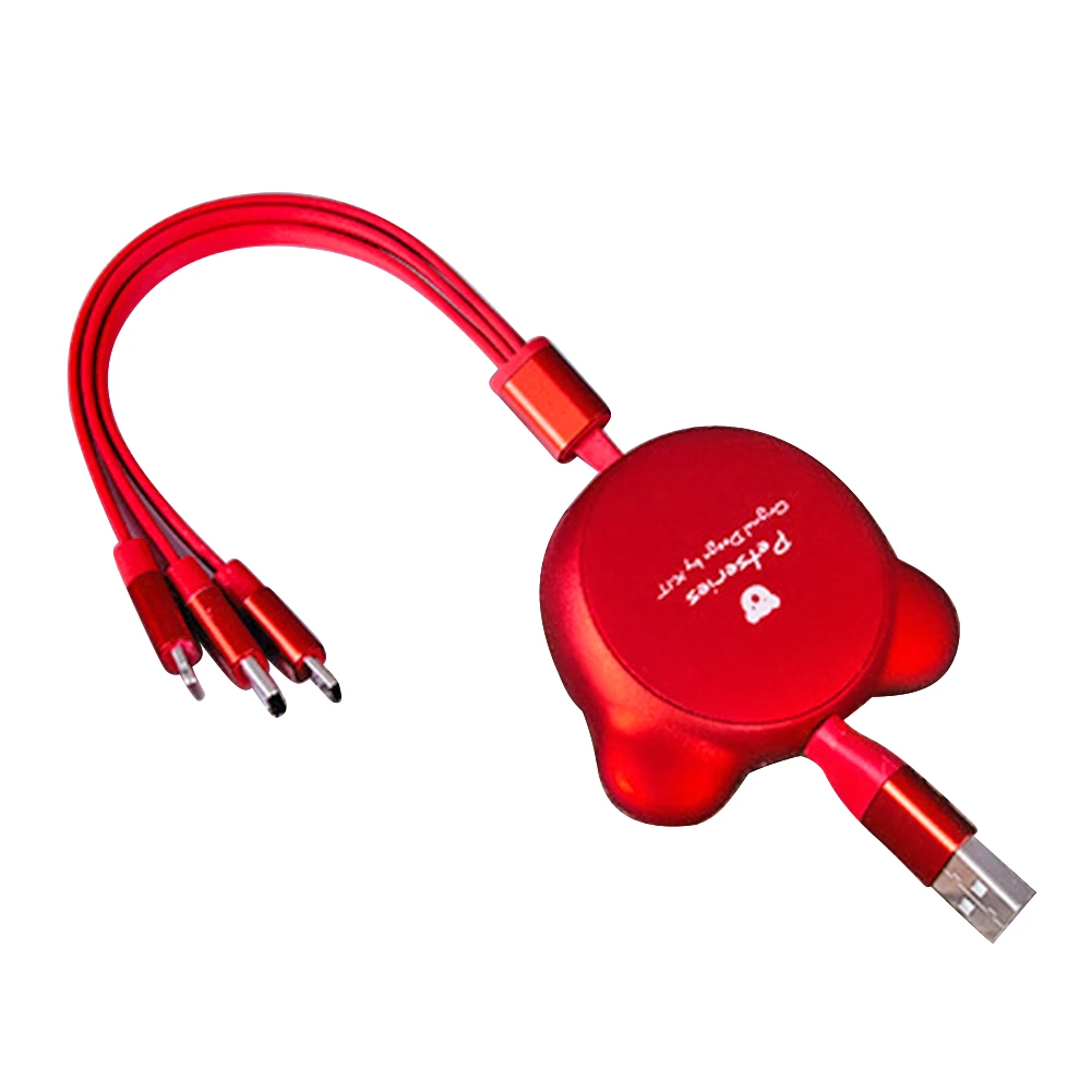 3 in 1 Retractable USB Cable 2.4A Fast Charger Micro USB Type C Cable 100cm 3in1 Data Line for iPhone Android Type C cable
3 in 1 Retractable USB Cable 2.4A Fast Charger Micro USB Type C Cable 100cm 3in1 Data Line for iPhone Android Type C cable