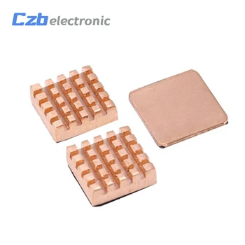 1 Set 3PCS Pure Copper Slice Heat Sinks Cooling Fin Kit For Raspberry PI 3 Model B NEW
1 Set 3PCS Pure Copper Slice Heat Sinks Cooling Fin Kit For Raspberry PI 3 Model B NEW