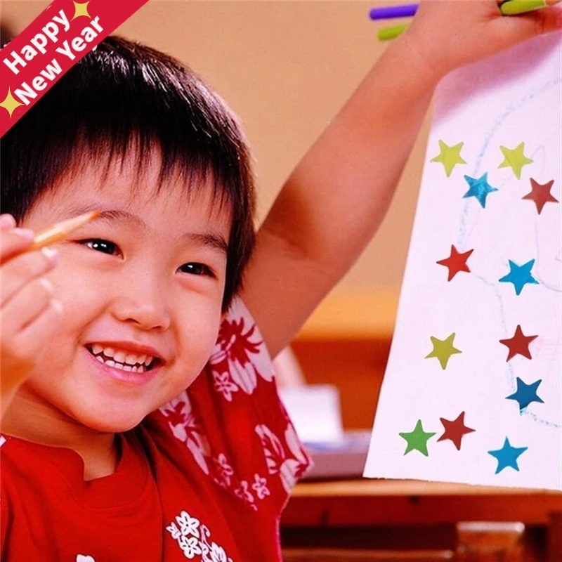 10 Sheets/880pcs Colorful Seal Cute Five-pointed Star Decoration Scrapbooking Paper Stickers Stationery School Office Supplies
10 Sheets/880pcs Colorful Seal Cute Five-pointed Star Decoration Scrapbooking Paper Stickers Stationery School Office Supplies