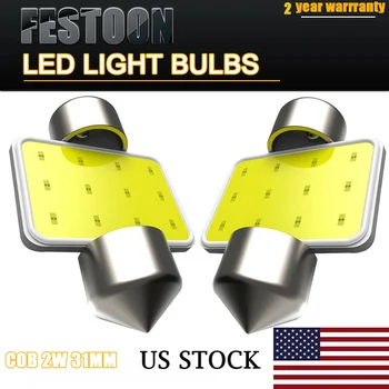 2X White 31MM COB Car LED Light Bulb Lamp Festoon 6000k Interior LED Light Dome Map Universal Fit For Ram HONDA Jeep Chevrolet
2X White 31MM COB Car LED Light Bulb Lamp Festoon 6000k Interior LED Light Dome Map Universal Fit For Ram HONDA Jeep Chevrolet