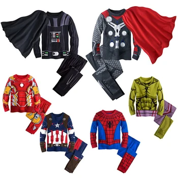Yilaku Kids Clothes Boys Clothes Sets Tops + Pants + Cloak Baby Boy Clothes Suit Kid Hero Cosplay Outfit Children Clothing YY079 
Yilaku Kids Clothes Boys Clothes Sets Tops + Pants + Cloak Baby Boy Clothes Suit Kid Hero Cosplay Outfit Children Clothing YY079