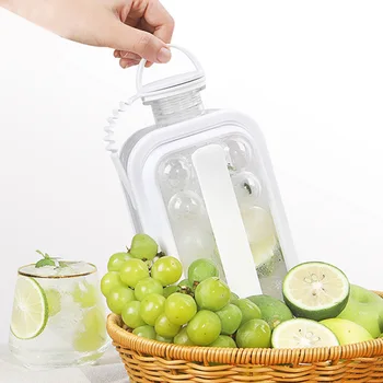 Bar With Lid Flat Body 17 Grids Holiday Ice Maker Kettle For Cold Drink Portable Container Summer Cooler Home Kitchen Party DIY 
Bar With Lid Flat Body 17 Grids Holiday Ice Maker Kettle For Cold Drink Portable Container Summer Cooler Home Kitchen Party DIY