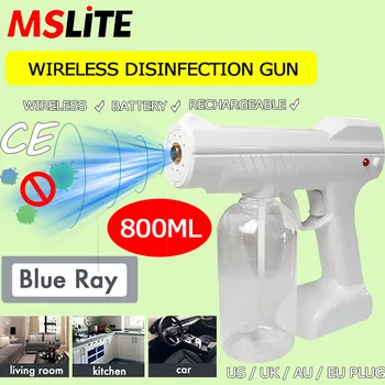 blue light nano steam gun nano hair disinfectant spary wireless battery sanitizer disinfectant spary gun household humidifier 
blue light nano steam gun nano hair disinfectant spary wireless battery sanitizer disinfectant spary gun household humidifier