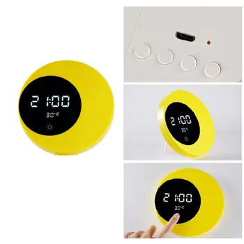 Night Light Timer Thermometer Motion Sensor Tap Switch Desk Lamp Alarms for Home
Night Light Timer Thermometer Motion Sensor Tap Switch Desk Lamp Alarms for Home