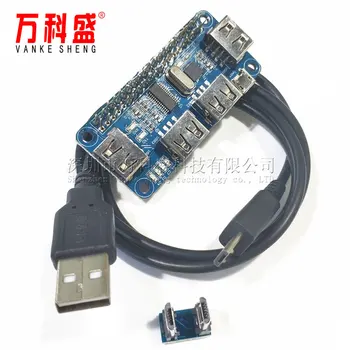 Raspberry Pi USB expansion board HUB hub TTL serial port module Raspberry Zero/Zero W/3B+
Raspberry Pi USB expansion board HUB hub TTL serial port module Raspberry Zero/Zero W/3B+