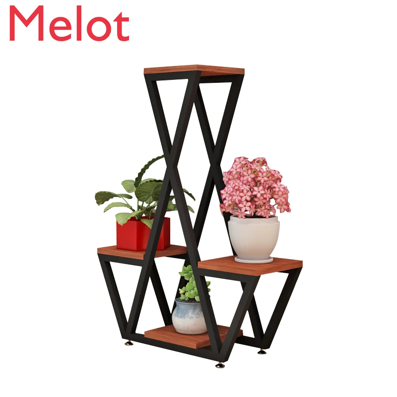 Simple Modern Multi-layer Wrought Iron Flower Stand Floor-standing Living Room European Creative Indoor Plant Racks
Simple Modern Multi-layer Wrought Iron Flower Stand Floor-standing Living Room European Creative Indoor Plant Racks