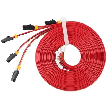 5Pcs 1M NAMA17 42 Stepper Motor Cables Compatiable with Mini-Rambo Einsy Rambo Rambo 1.3 1.4 F/ Prusa I3 MK2 MK2S MK3 3D Printer
5Pcs 1M NAMA17 42 Stepper Motor Cables Compatiable with Mini-Rambo Einsy Rambo Rambo 1.3 1.4 F/ Prusa I3 MK2 MK2S MK3 3D Printer