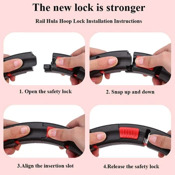 TOP!-Smart Counting Portable Hoops Yoga Waist Exerciser Hoop Detachable Belly Muscle Trainer Loss Weight Fitness Equipment
TOP!-Smart Counting Portable Hoops Yoga Waist Exerciser Hoop Detachable Belly Muscle Trainer Loss Weight Fitness Equipment