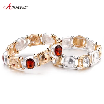 Amorcome Clearance Sale 50% OFF Elastic Matte Gold Silver Color Geometric Metal Charm Bracelets for Women Female Party Jewelry
Amorcome Clearance Sale 50% OFF Elastic Matte Gold Silver Color Geometric Metal Charm Bracelets for Women Female Party Jewelry