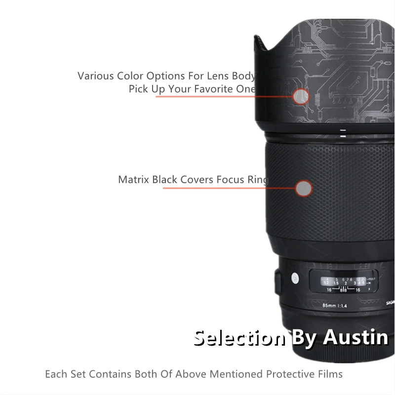 Lens Skin Decal Wrap Film For Sigma 85mm 1.4 Nikon Mount Lens Guard Anti-scratch Decal Sticker
Lens Skin Decal Wrap Film For Sigma 85mm 1.4 Nikon Mount Lens Guard Anti-scratch Decal Sticker